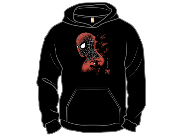 Spider Hero Shadow Lineart