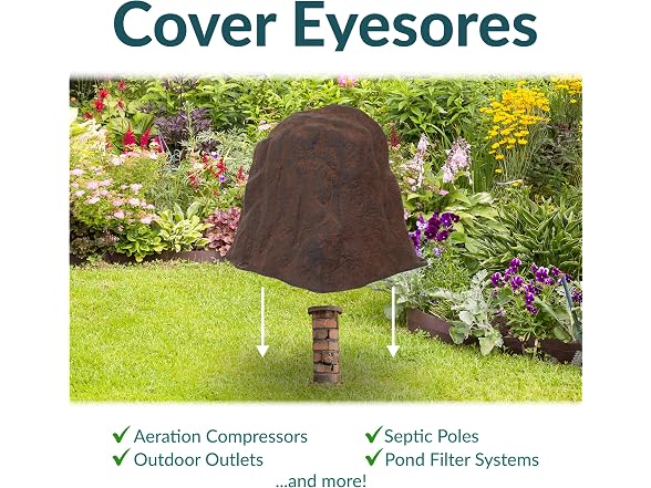 Sunnydaze 21.5" H Landscape Cover
