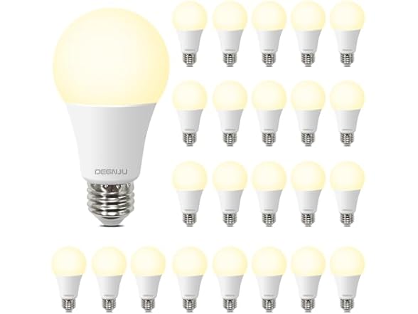 DEGNJU A19 LED Light Bulbs, 100 Watt