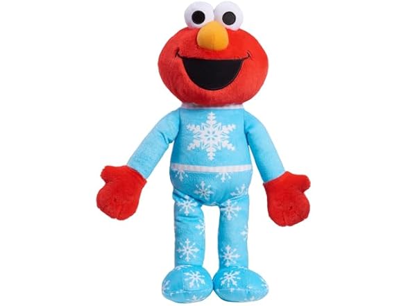 Sesame Street Holiday 15" Large Plush Elmo