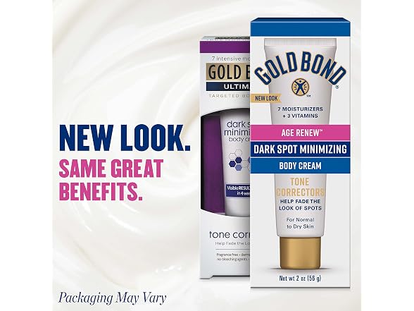Gold Bond Age Renew Dark Spot Body Cream 2 oz