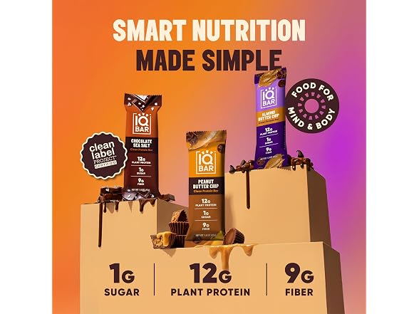 IQBAR Chocolate Variety 36 Ct