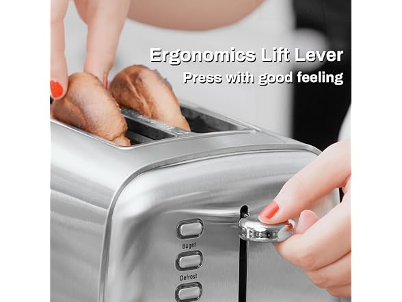 2 Slice Toaster Extra Wide Slots