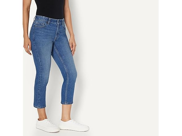 AE Womens Medium Stretch MidRise Capri Jean