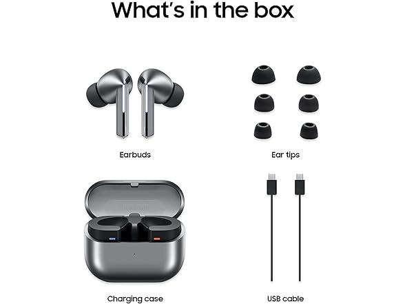 Samsung Galaxy Buds 3 Pro AI True Wireless Bluetooth Earbuds (Open Box)
