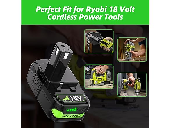 Bonacell W0815 Replacement for P107 Battery