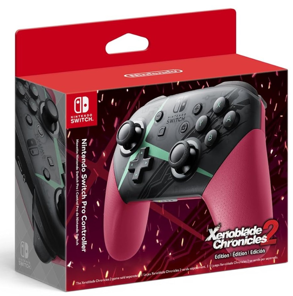 Nintendo Switch Pro Controller - Xenoblade Chronicles 2 Edition - Gallery 5