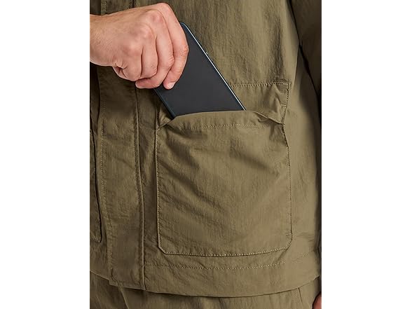 Reebok Men (M) Ri Utility Woven Jacket Army Green