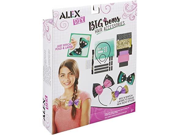 DIY Big Bow's Hair Accessories