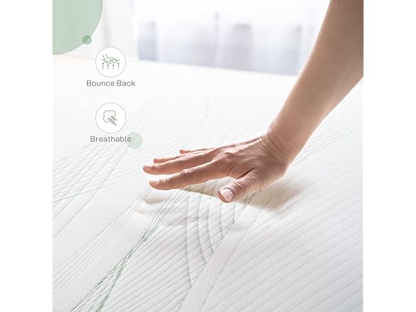 Novilla Queen 10" Gel Memory Foam Mattress