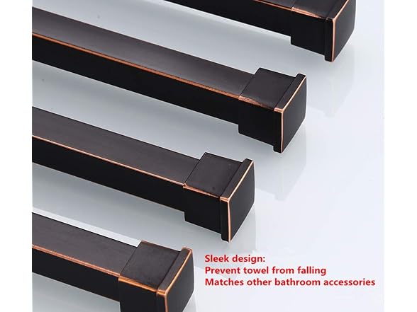 ELLO&ALLO Oil Rubbed Bronze Swing Out Towel Rack