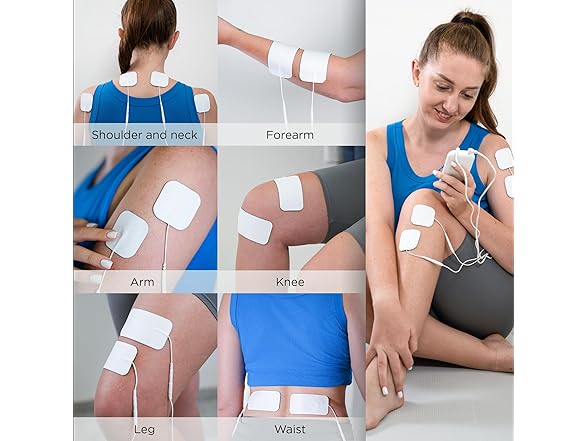 4-in-1 TENS Unit & Muscle Stimulator