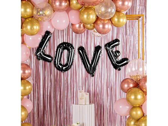 Restaurantware-Balloonify 16 Inch Letter Balloon "V" Black