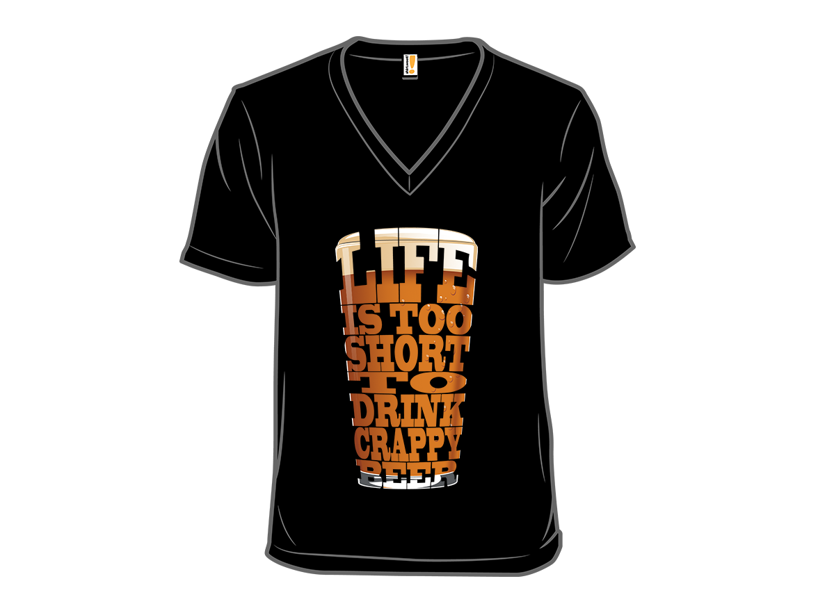 Crappy Beer Shirt - Gallery 10