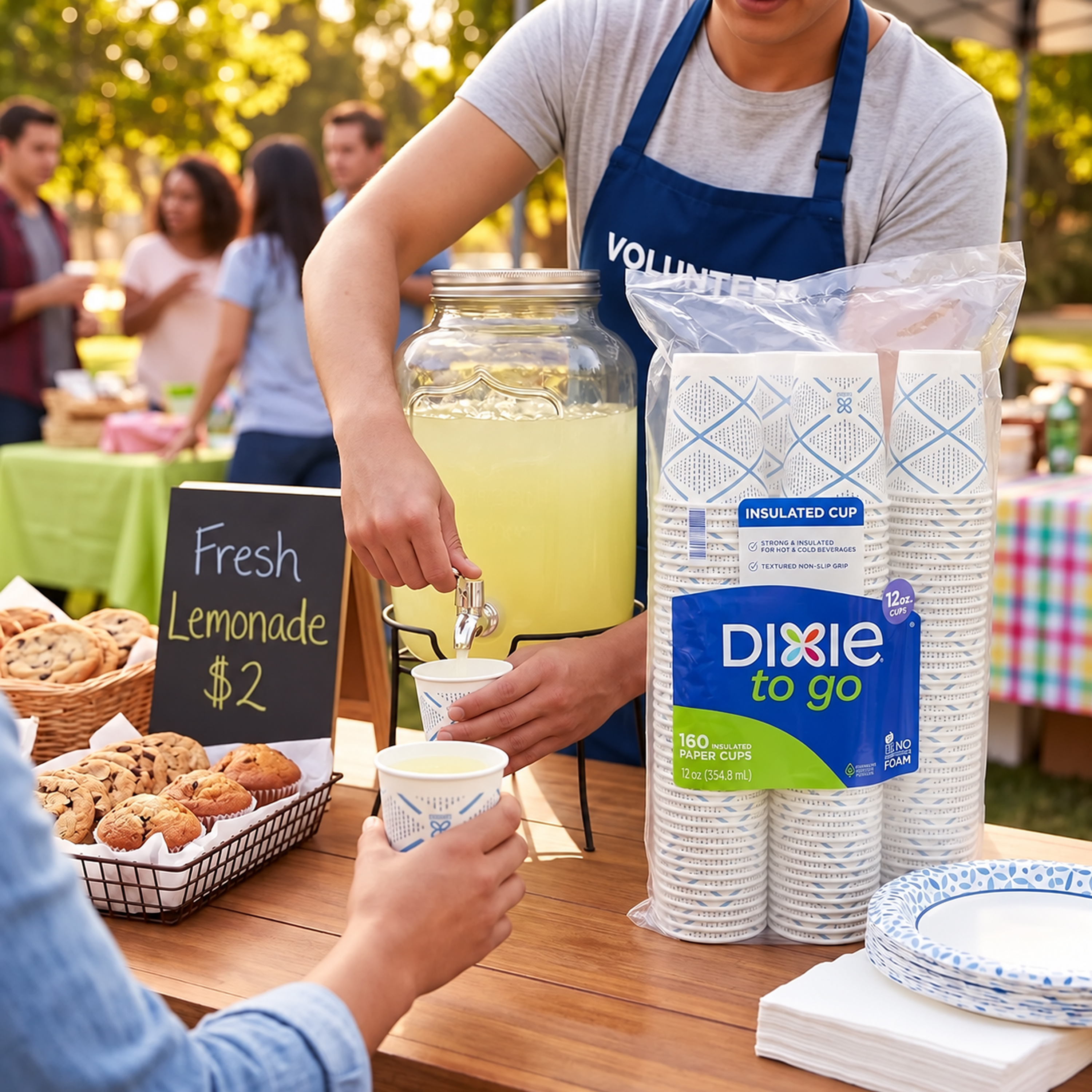 Dixie To Go Disposable Coffee Cups - Gallery 10