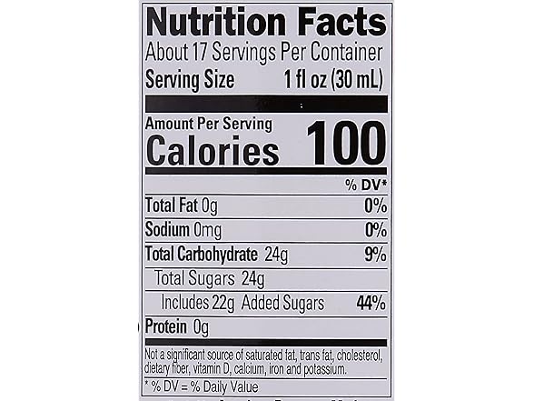 Real Infused Passion Fruit Syrup 16.9oz (1pk)