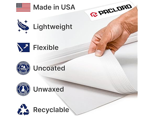ABCCANOPY Paclord Newsprint Packing Paper Sheets,