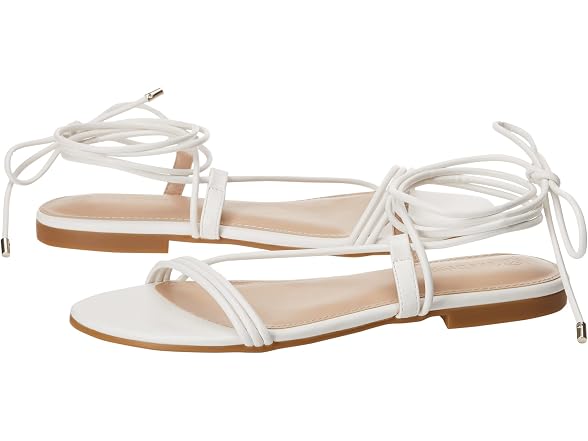 The Drop Women's Samantha Flat Strappy Lace-Up Sandal (5.5)