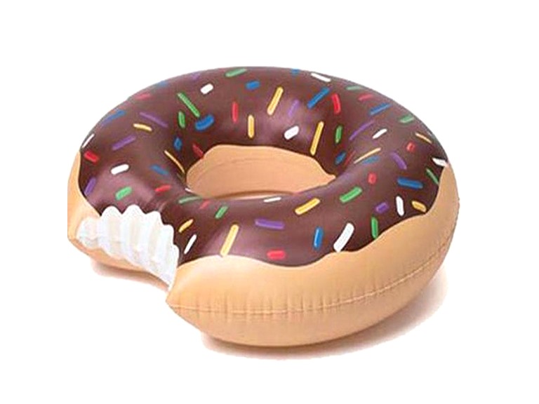 Gigantic Inflatable Donut Pool Float
