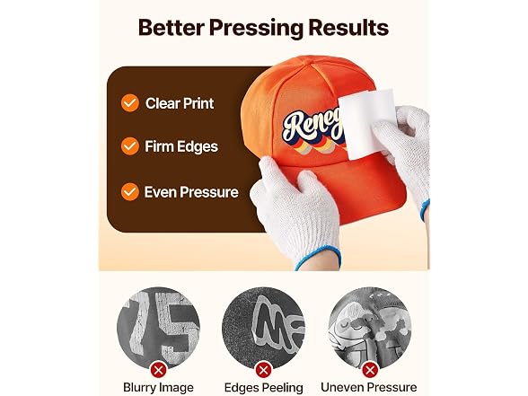 Hat Heat Press, 4-in-1 Cap Heat Press Machine