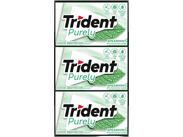Trident Purely Spearmint Sugar