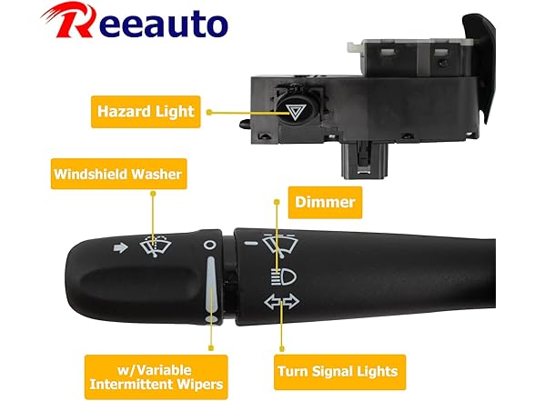 Turn Signal Switch Wiper Control Replacement