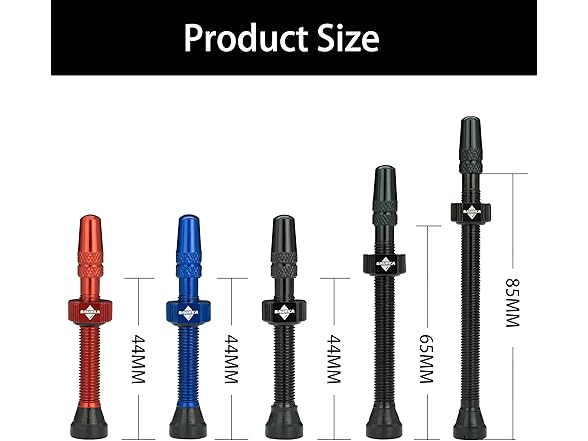 Saurka Tubeless Presta Valve Stem 44mm