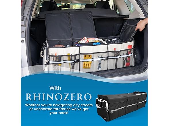 Expandable Trunk Organizer XLarge 27Gal