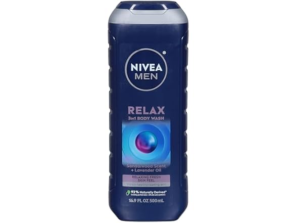 Nivea Men Relax Body Wash 16.9oz
