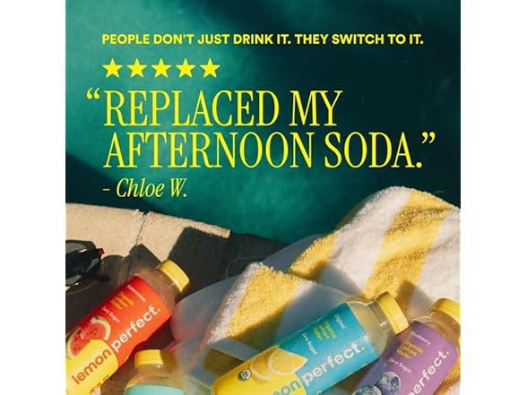 12PK Lemon Perfect Original, Flavored Lemon Water