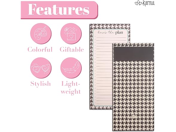Karma Large Magnetic Notepad Matches