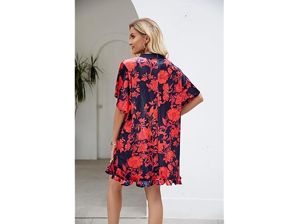 Women's Summer Vintage Velvet Dress