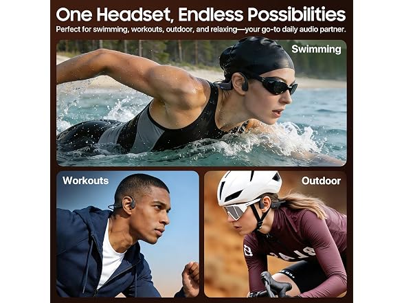SCPTEA Bone Conduction Headphones