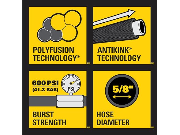 Stanley FATMAX 50 ft Fabric Garden Hose