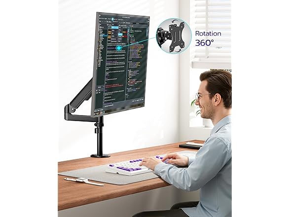ARES WING Single Monitor Mount