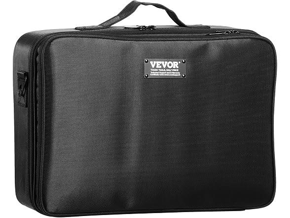 VEVOR Makeup Train Case Large Storage 3