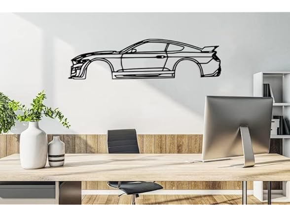 NORTH KAISER Metal Automotive Wall Art