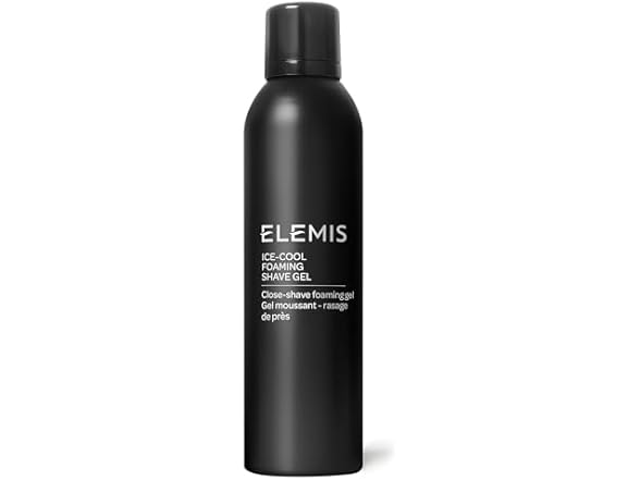 ELEMIS Ice Cool Foaming Shave Gel for Men, 6.7 Fl Oz