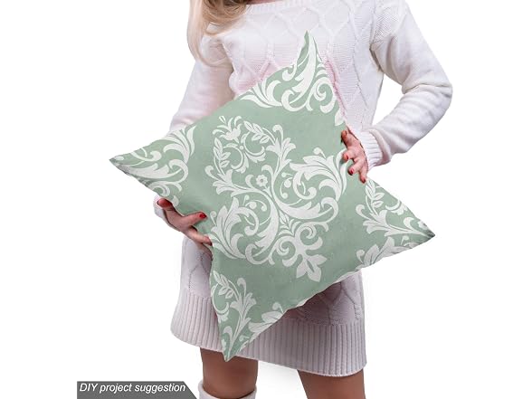Ambesonne Damask Fabric by The Yard,
