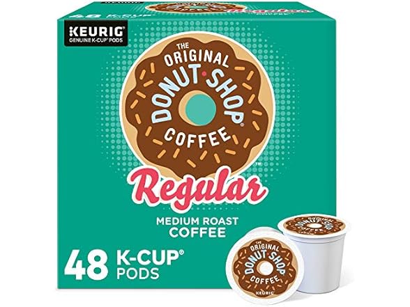 48CT The Original Donut Shop Regular, Single KCups