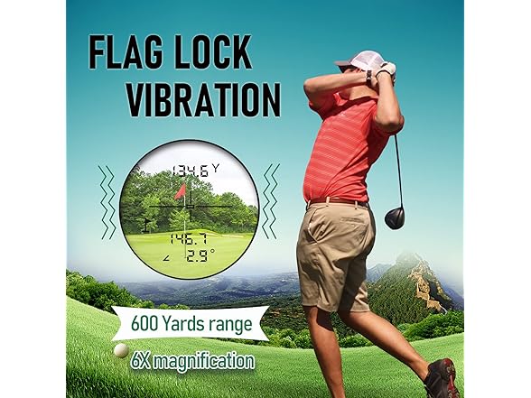 AquilaPro G4Pro Golf Rangefinder with Slope