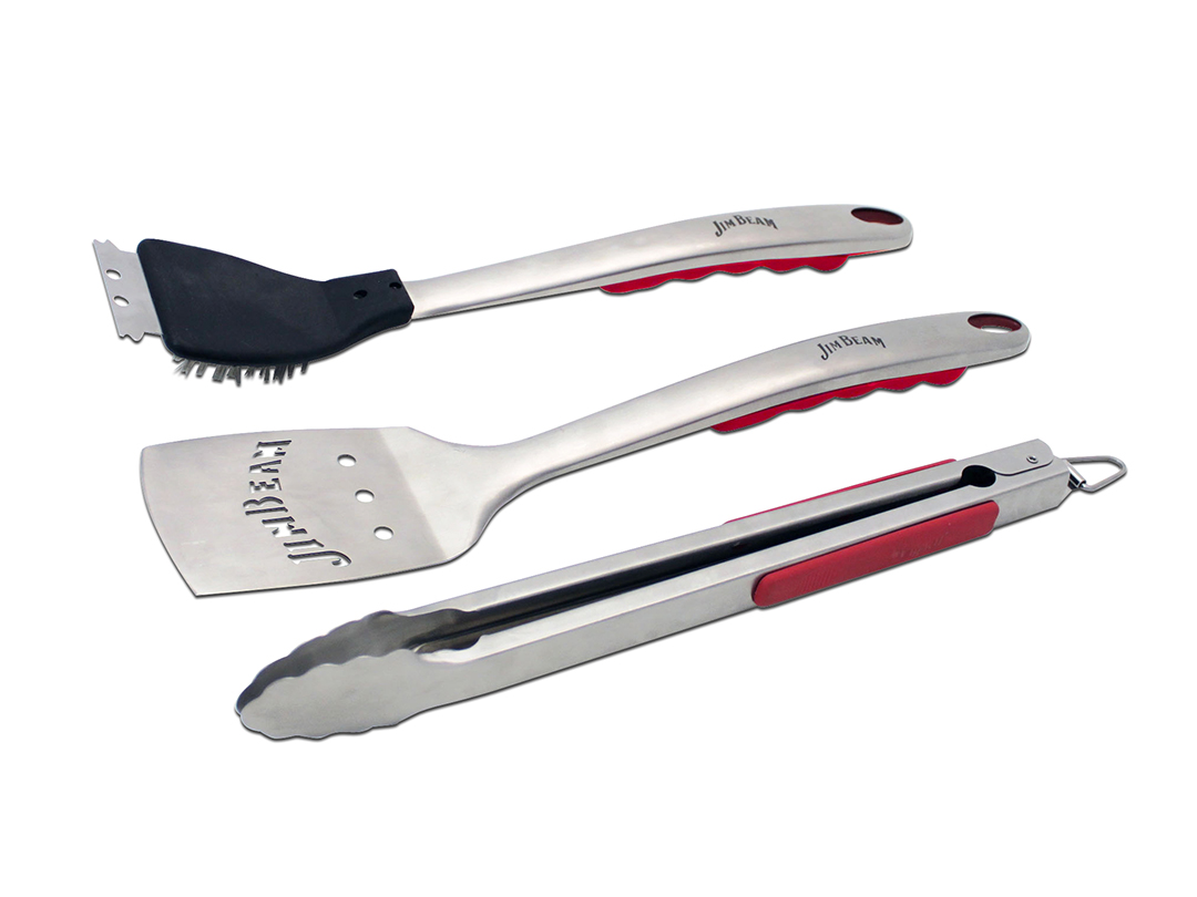 Jim Beam Soft Grip Grilling Tools Set - Gallery 3