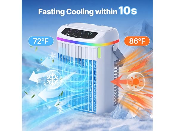 Lxbenpink Portable AC, 1000ML Mini Portable