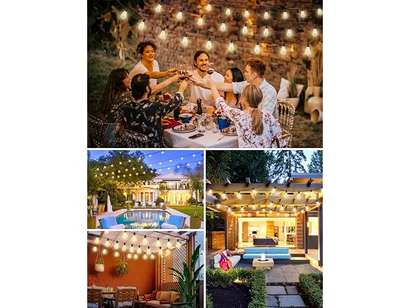 Brightever 50FT Outdoor String Lights - Gallery 7