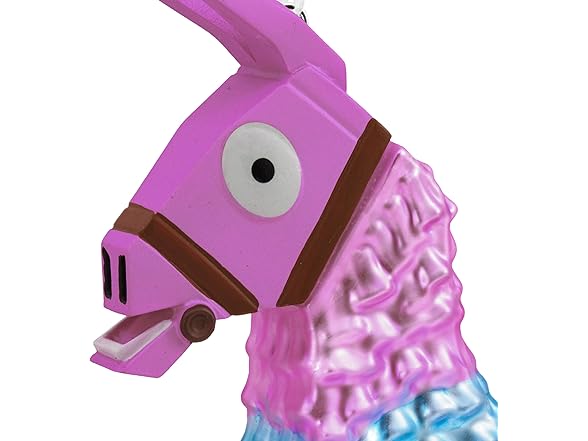 Hallmark Fortnite Llama Loot Blown Glass Christmas Ornament