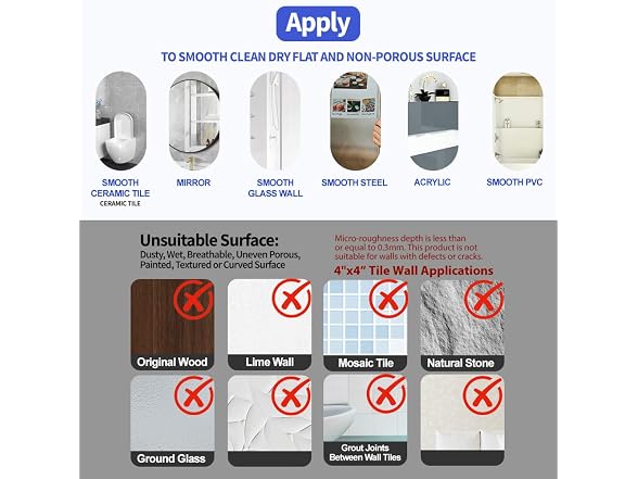 HJSDYLIN Grab Bars for Shower 2 Pack - Gallery 6