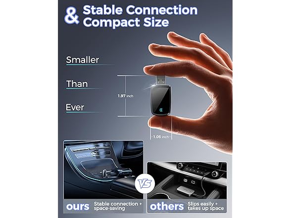 vnilrgle Wireless CarPlay Adapter