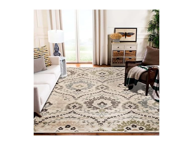 Superior Indoor Rug, Jute Backed Augusta Collection 4'x6' - Gallery 30