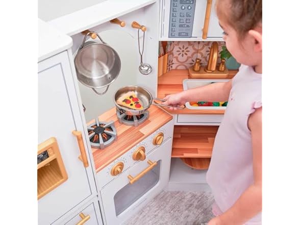 KidKraft Ultimate Corner Wooden Play Kitchen