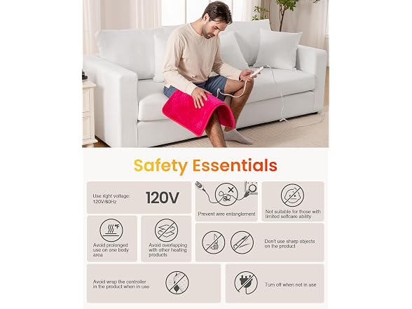WOOMER NS5060013 heating pad